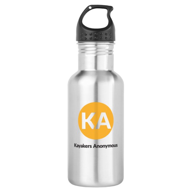 Aluminium 32 Unze Trinkflasche (Vorderseite)