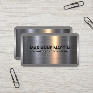 Aluminium-Aluminium-Bürste   Industrielle Grenzen Visitenkarte