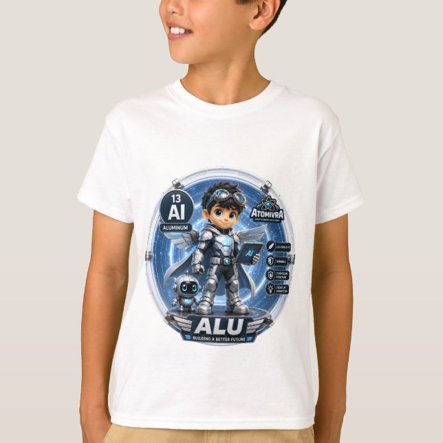 Aluminium  ATOMIVRA T-Shirt (Vorderseite)