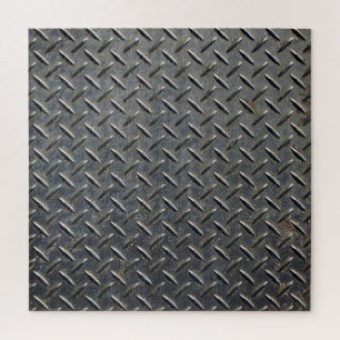 Aluminium Dunkel: Rhombus Shape Design Puzzle