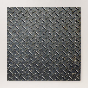 Aluminium Dunkel: Rhombus Shape Design Puzzle