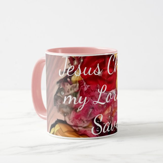 Aluminium-Karte Tasse (Vorderseite Links)