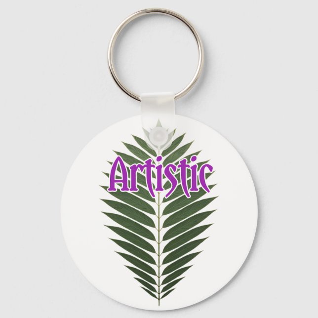 Aluminium-Kreis, 2" Schlüsselanhänger (Vorderseite)