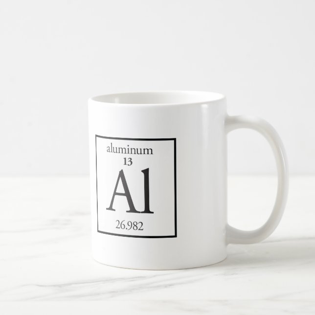Aluminium Tasse (Rechts)