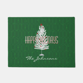 Aluminium Weihnachtsbaum Grün Weihnachten Fußmatte