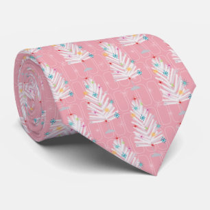 Aluminium Weihnachtsbaumen Rosa Weihnachten Krawatte