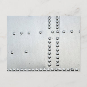 Aluminiumhaut Abstrakt Feiertagspostkarte