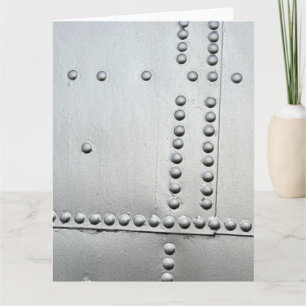 Aluminiumhaut Abstrakt Karte