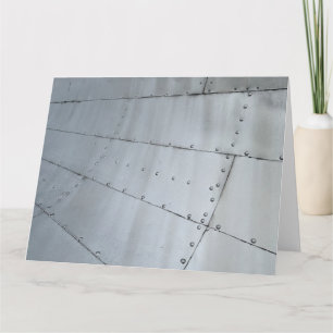Aluminiumhaut Abstrakt Karte