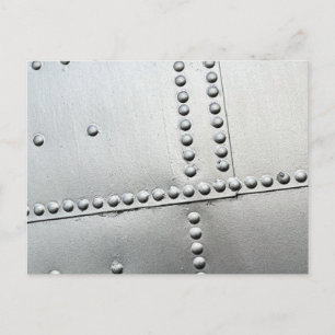 Aluminiumhaut Vintag Feiertagspostkarte