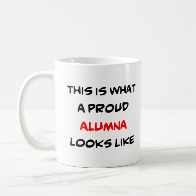 Alumna, stolz kaffeetasse (Links)