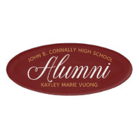 Alumni Maroon Gold High School Wiedersehen Custom