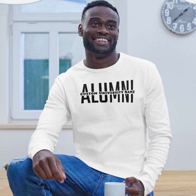 Alumni Sweatshirt - Custom University Shirt (Custom University Graduation Shirt Gift)