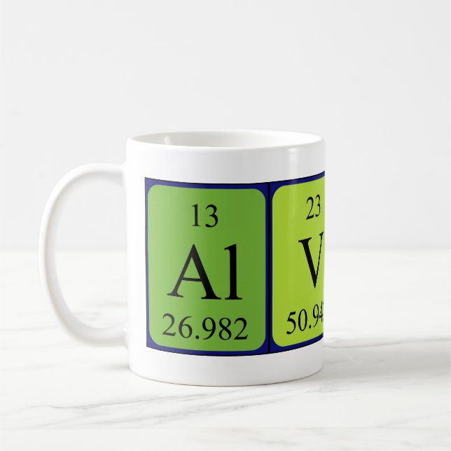 Alverta Periodenname Tasse (Links)