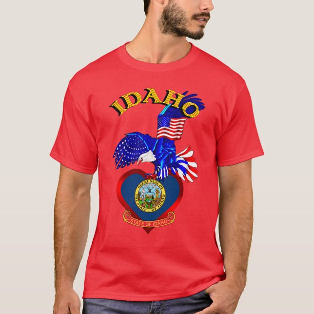 Alvesart Beautiful Idaho T-Shirt (Vorderseite)