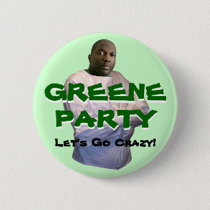 Alvin Greene: Gelassen uns gehen Sie verrückt! Button