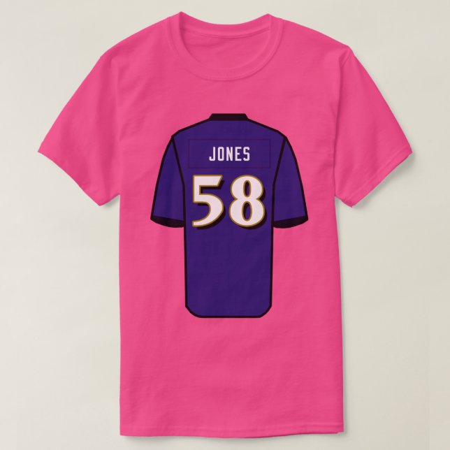 Alvin Jones Jersey T-Shirt (Design vorne)