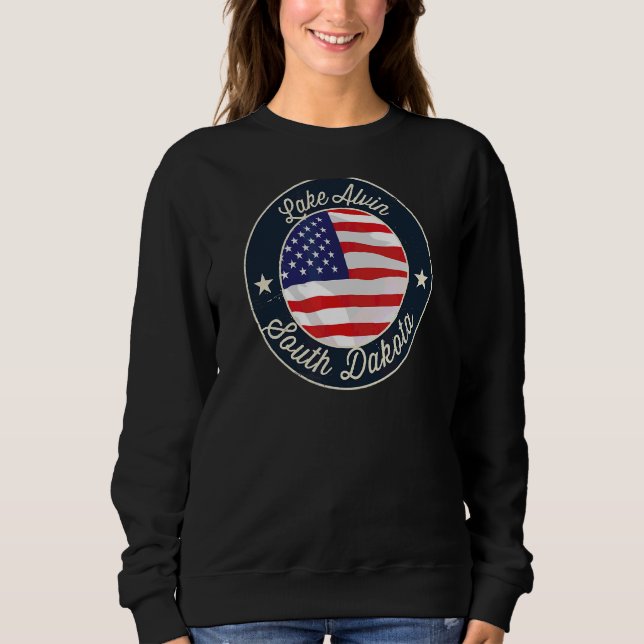 Alvin Patriotic Süd Dakota Souvenir Sweatshirt (Vorderseite)