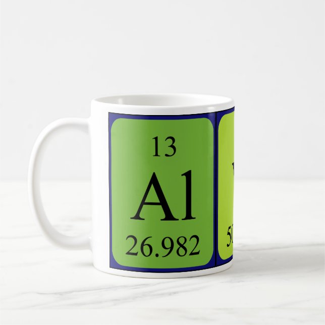 Alvin Periodenname Tasse (Links)