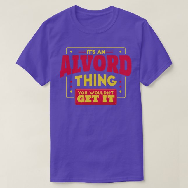 Alvord T-Shirt (Design vorne)