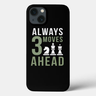 Always 3 Moves Ahead Chess Case-Mate iPhone Hülle