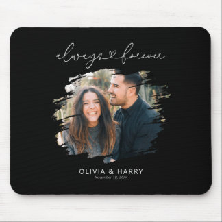 Always And Forever Couple Photo  Mousepad