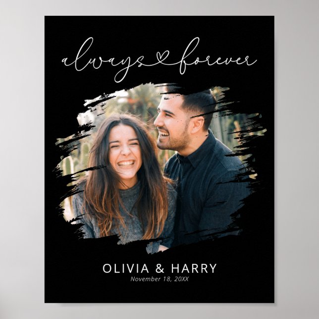 Always And Forever Couple Photo  Poster (Vorne)