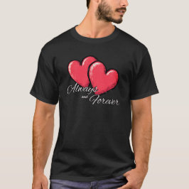 Always and Forever Shirt - Red Heart Graphic Tee