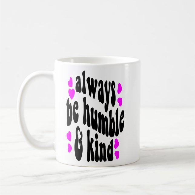 always be humane kaffeetasse (Links)