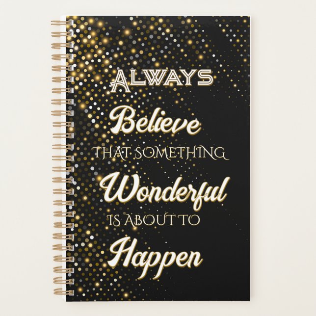 Always believe planner planer (Vorderseite)