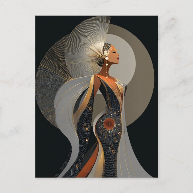 ALWAYS ELEGANT #10 FEIERTAGSPOSTKARTE (Vorderseite)