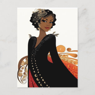 ALWAYS ELEGANT #9 Einladung Postkarte