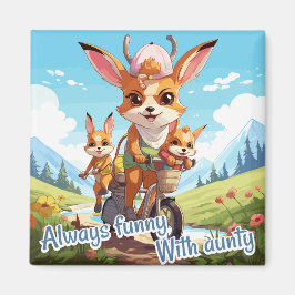 Always funny with aunty magnet