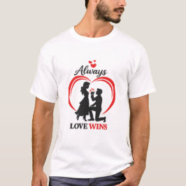 Always Love Wins – Valentine Couple Tee
