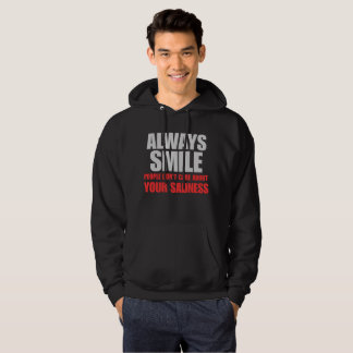 Always Smile Hoodie | Streetwear-Stil