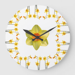 Always Spring Große Wanduhr