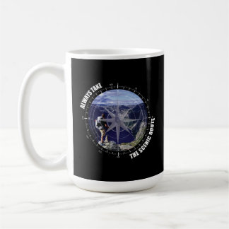 Always Take The Scenic Route Adventure lovers Kaffeetasse