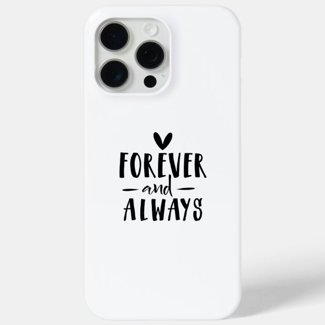 Alwyas und ewig Case-Mate iPhone hülle (Rückseite)