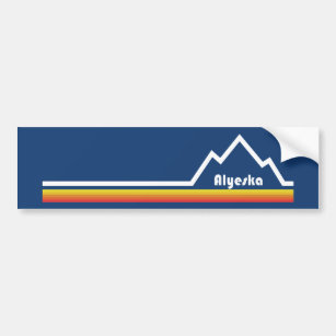 Alyeska Ski Resort Autoaufkleber