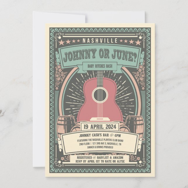 Alyse Ritches Invite Einladung (Vorderseite)