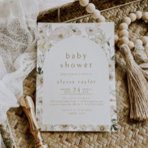 ALYSSA Floral Wildblume Boho Blume Babydusche