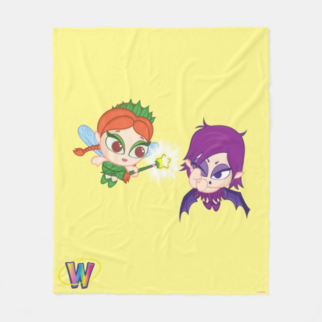 Alyssa gegen Nafaria Fleecedecke (Vorderseite)