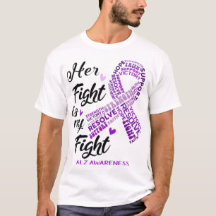 Alz Awareness Ihr Kampf ist mein Kampf T-Shirt