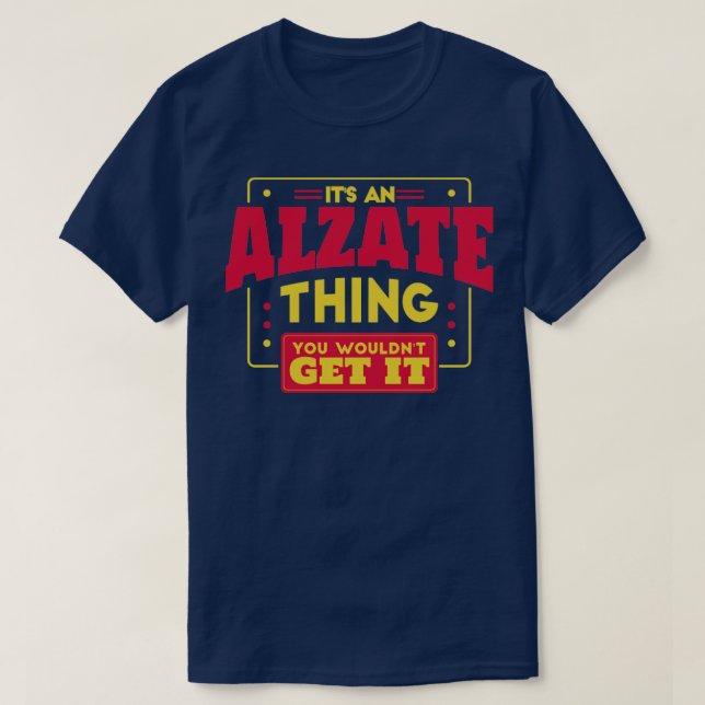 Alzate T-Shirt (Design vorne)