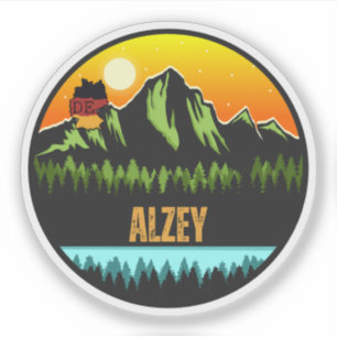 Alzey, Deutschland Aufkleber