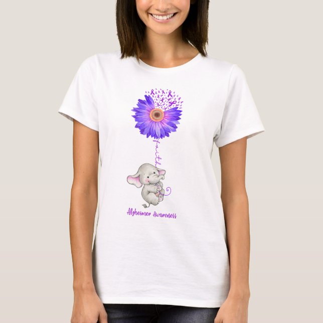 Alzheimer-Auszeichnungen der Liebe der Niedlichen  T-Shirt (Vorderseite)