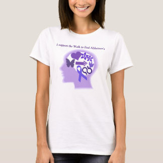 Alzheimer Bewusstsein ein das Leben lebte gut T - T-Shirt