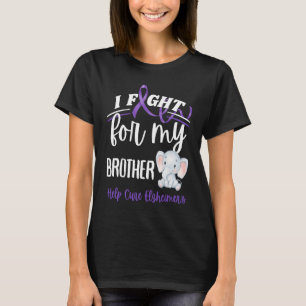 Alzheimer-Bewusstsein Ich kämpfe gegen Bruder Alzh T-Shirt