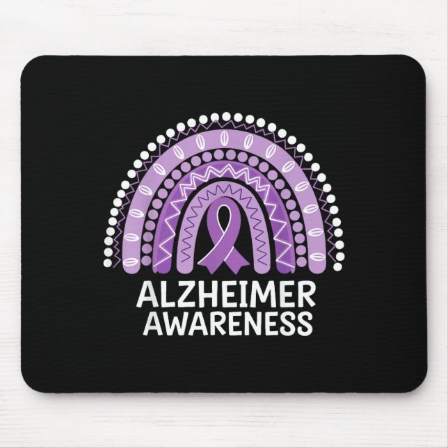 Alzheimer-Bewusstsein Mousepad (Vorne)