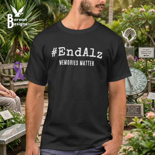 Alzheimer-Bewusstsein Pflegende Angehörige Unterst T-Shirt